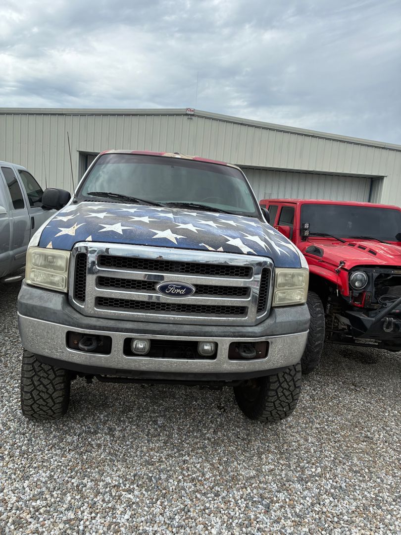 Super Duty in for a cooling system check