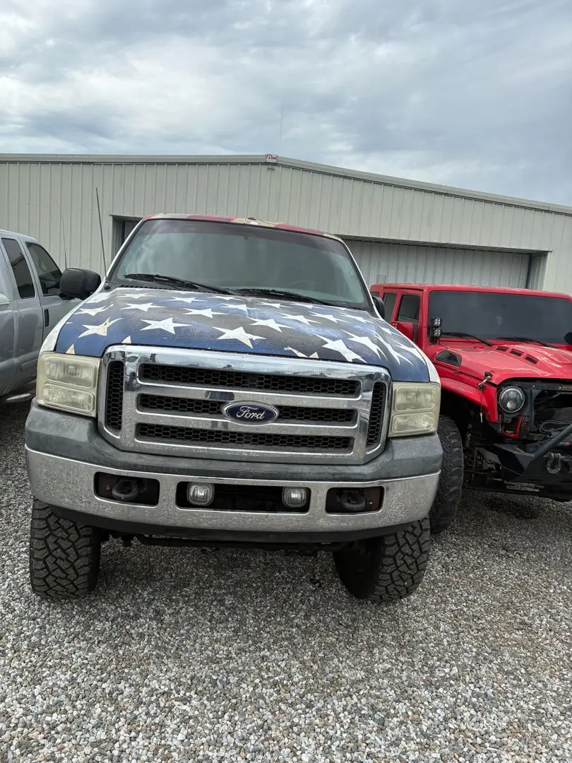 Super Duty in for a cooling system check