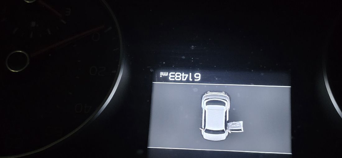 Mileage logged at the year-end check