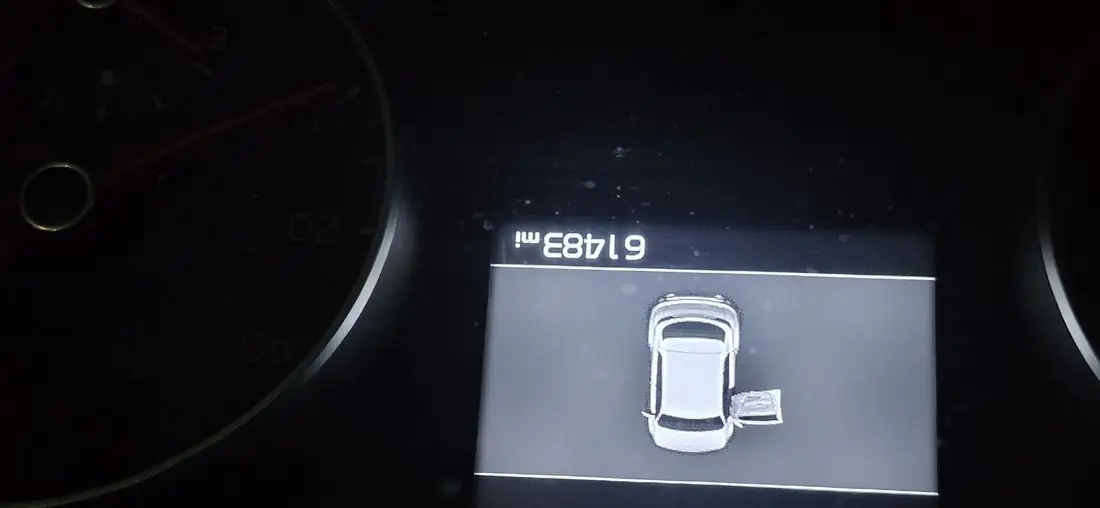 Mileage logged at the year-end check