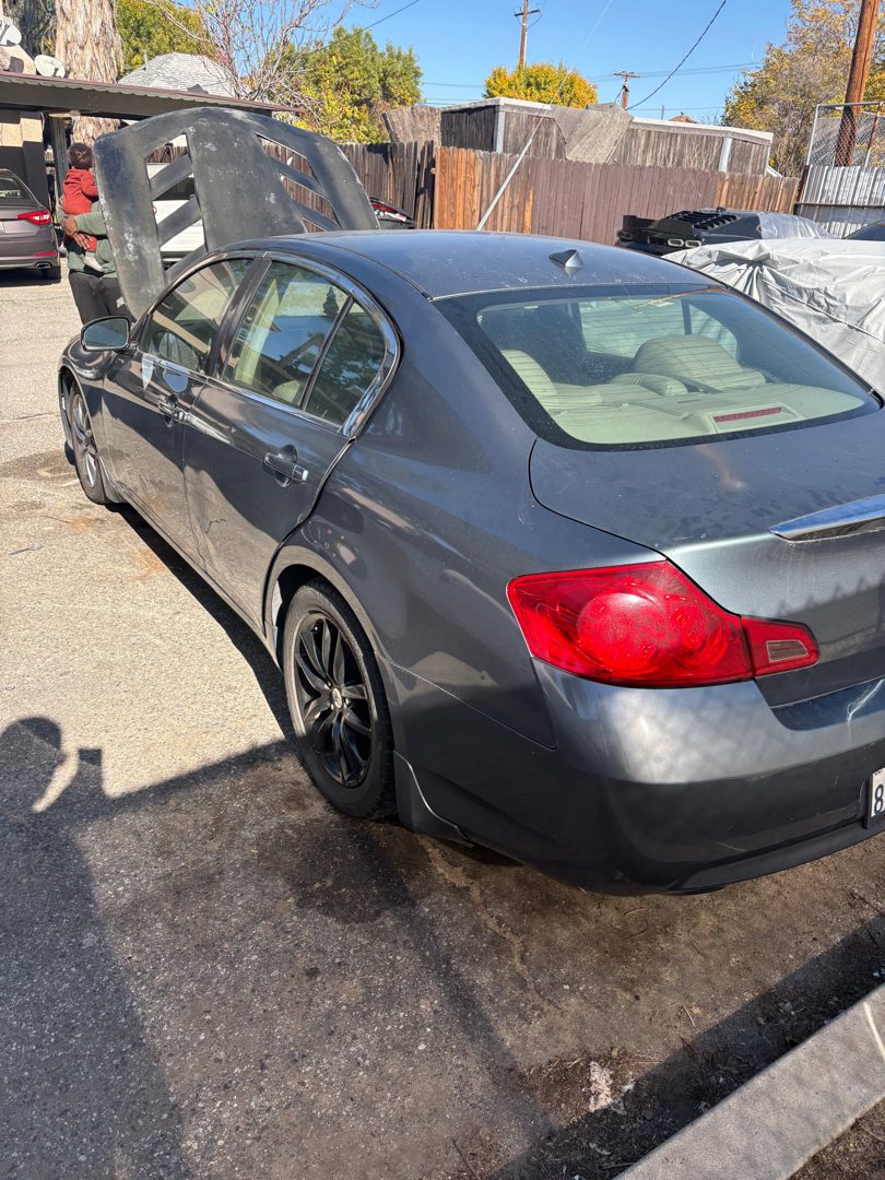 Sedan in for a pre-purchase inspection