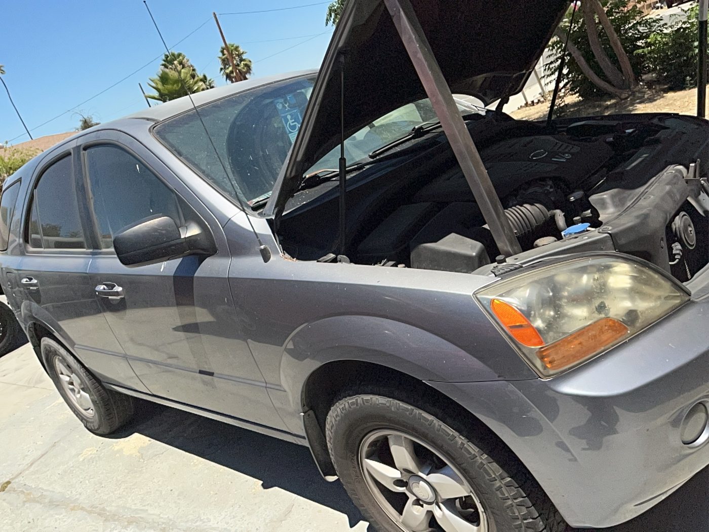 SUV diagnostic at the customer’s curb