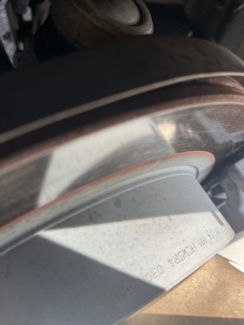 A rotor surface telling its story