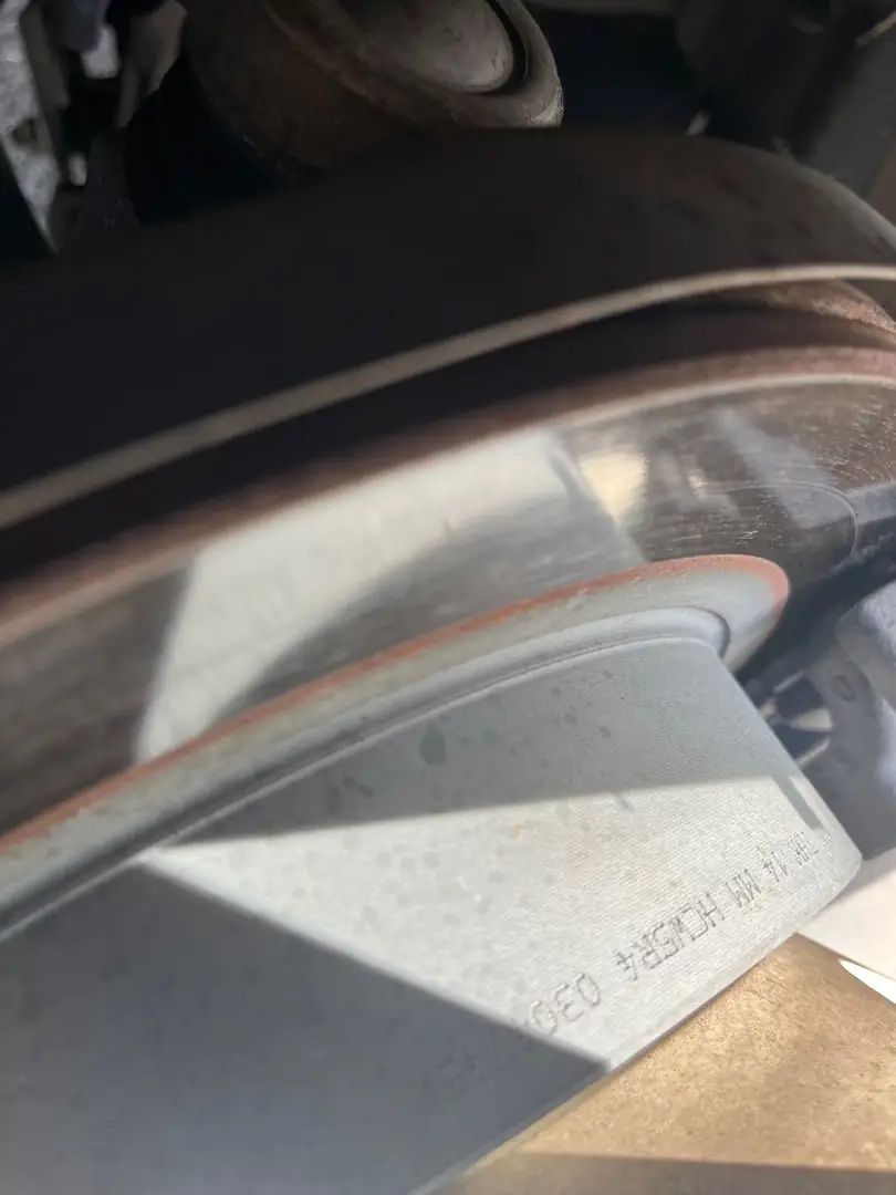 A rotor surface telling its story