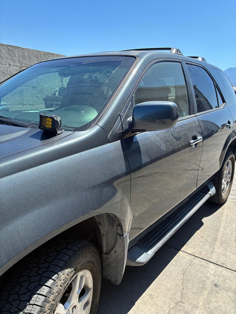 Acura MDX in for suspension work